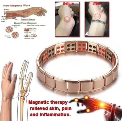 Fashion Women Strength Therapy Bracelet Health Energy Bio Magnetic Gifts Adjustable Bracelets Jewelry Sleep Better Accessory