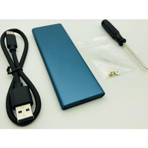 NGFF HDD Enclosure M.2 NGFF To USB3.1 Type C Internal SSD to External HDD Case Hard Drive Disk Caddy Hard Disk Box for PC Laptop