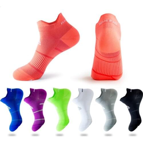 Professional Sports Male Running Socks Female Shallow Mouth Spring Summer Fitness Thin Shock Absorption Anti-Odor Football Socks