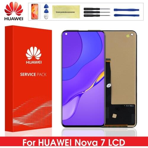 Tested Screen For Huawei Nova 7 Nova7 JEF-AN00 NX9 AN20 LCD Display Touch Screen Digitizer Assembly For Huawei Honor 30 LCD