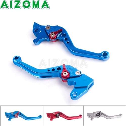 Blue Motorcycle Brake Handle CNC Aluminum Off Road Clutch Brake Lever Hand Lever For Yamaha JOG 100 Motocrsss Dirt Bike