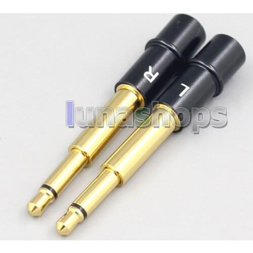 LN007700 50pair 3.5mm Mono High Step Headphone pin For Meze 99 Classics NEO NOIR Headset Earphone DIY Custom Repair