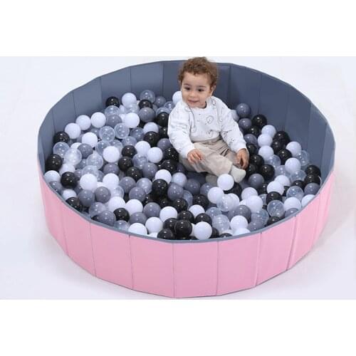 Dry Pool For Children Infant Ball Pits Round Foldable Ball Pool Ocean Ball Playpen Toy Washable Folding Baby Fence Room Decor