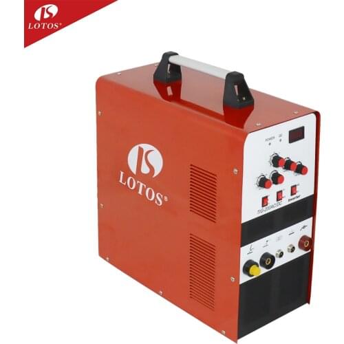LOTOS Tig 200 welder soldadora mig tig ac dc 110v/220v all metal aluminum argon arc welding machine factory price hangzhou