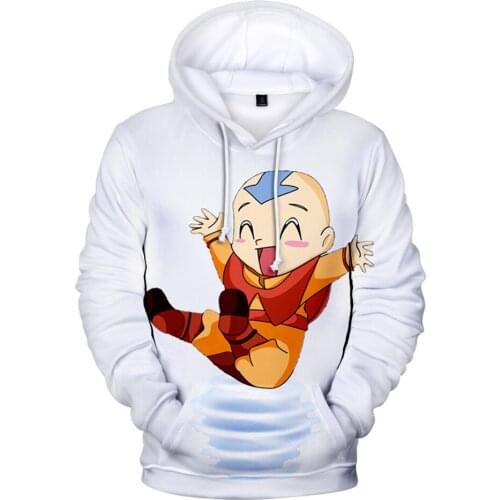 3D Print Avatar the Last Airbender Hoodies Men/women Sweatshirt Hoodie Autumn Harajuku New Anime Kids Hooded Casual Clothes