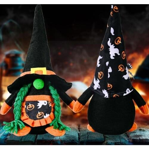 Happy Halloween Party Decor Theme Terror Faceless Event 2021 For Home Party Halloween Ornament Doll Doll Pendant E1L2