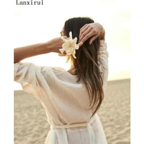 Plus size Sexy Pajama Dress Lingerie with Robe Long Sleeve Lace Nightgown with Belt Sleepwear Satin Women Bridesmaid Bathrobe