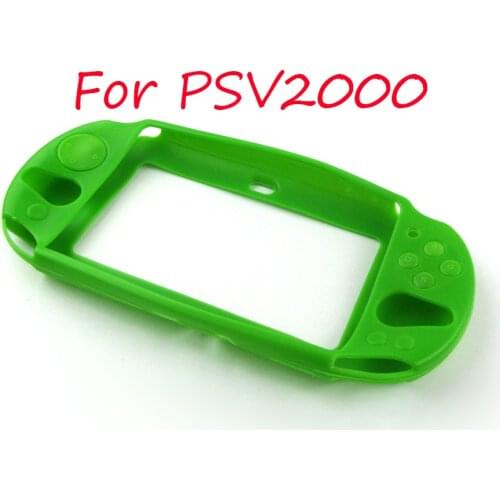 9 colors protective silicone case soft skin case for psv2000 psvita2000 OCGAME