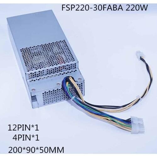 220W PC Power Supply for Acer Veriton B630 X4630 X6630 Computer Power Supply FSP220-30FABA D15-220N1A PS-3221-9AB 12pin +4pin