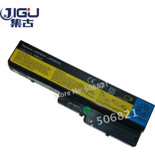 JIGU Laptop Battery 45K2221 L08O6D01 L08S6D01 For Lenovo IdeaPad V430a V450A Y430 Y430A Y430G Y430 2781 4400mah 6cells