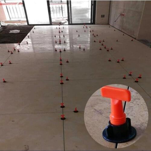 50pcs tile leveling system construction tools ceramic tiles nivellement carrelage nivelador de ceramica Locator Spacers Plier
