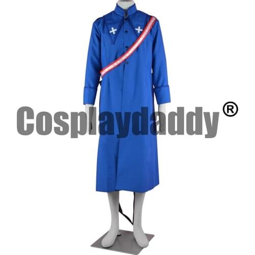 Tokyo Mew Mew Blue Knight Ao no Kishi Masaya Aoyama Deep Blue Uniform Outfit Anime Manga Cosplay Costume F006