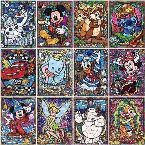 Disney DIY Diamond Painting Mickey Handmade For Children Birthday Gifts Decorative Painting Customization