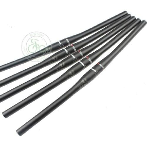 UNO FB13 7000 aluminum ultralight mountain bike straight handlebars black and white 580MM