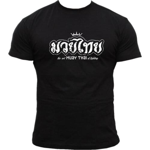 Martial Arts Mma Muay Thai The Art of Fighting 2019 Men Fashion Funny Clothing Casual Short Sleeve Casual Tees Shirt