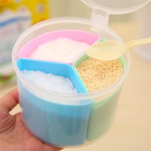 Household Kitchen Seasoning Box Kitchen Tools Salt Colorful Lid Condiment Cruet Storage Box With Free Little Spoon Organizer