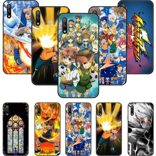 Phone Case For Huawei Honor 9X 10 9 20 8X 8A 8S 7X 7A i A Pro Play Lite Black Cover Etui Luxury Coque Trend nazuma Eleven Ares
