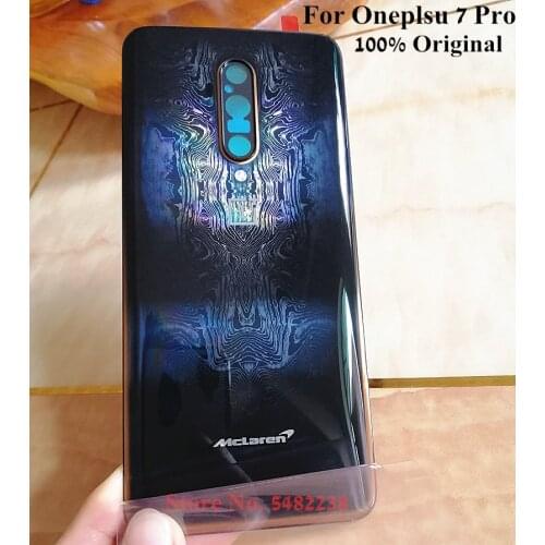 100% Original For Oneplus 7 7T Pro 7Pro 7Tpro Mclaren edition Back Cover Back Housing Battery Case Panel Mobile Phone Case
