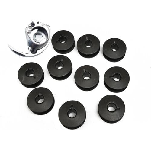 SHUTTLE HOOK #6028 & 10 pcs bobbins #2073 for SINGER 17/18 ADLER 48 /CONSEW/SEIKO KRT68 39295 2STYLE YOU CAN CHOOSE