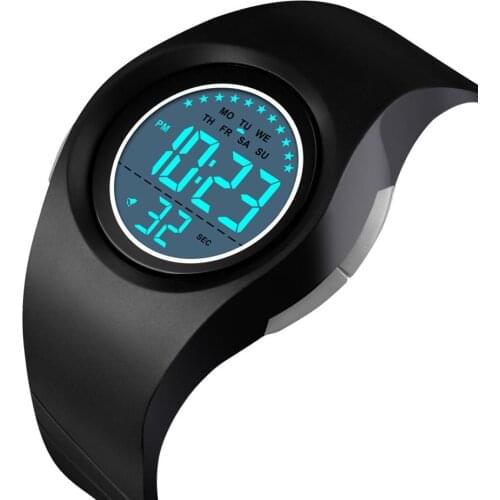 SKMEI Children Waterproof Watch Boys Girls LED Digital Sports Watches Plastic Kids Alarm Date Casual Watch Select Gift for kid