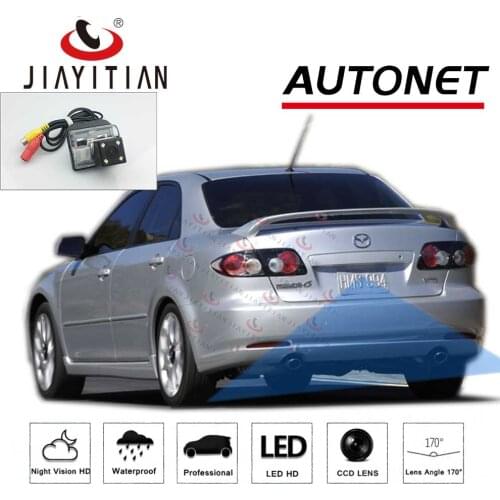 JiaYiTian rear camera for Mazda 6 GG1 2002~2006 2007 2008 2009 2010 2011 2012 GG GY wagon CCD Night Vision Reverse backup camera