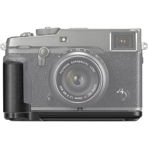 Neewer GB-XPRO2 Aluminum Alloy Hand Grip L Bracket Arca Swiss Type QR Plate Compatible with Fujifilm X-PRO3 X-PRO2 X-PRO1 Camera