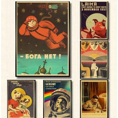 Retro Stalin USSR 5D DIY Diamond Painting Cross Stitch Kits Diamond Embroidery Full Round Square Drill Mosaic Living Room Decor