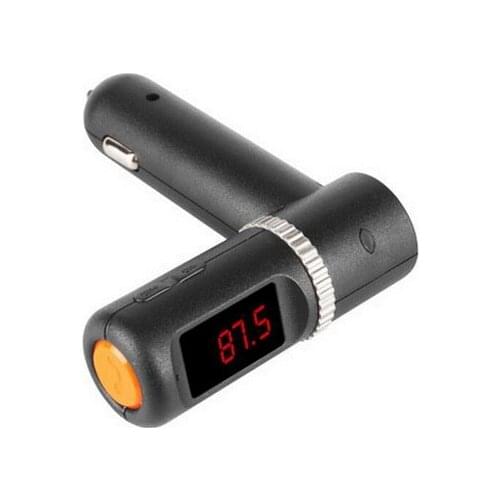 New Bluetooth Handsfree CarKit Bluetooth FM Transmitter MP3 Player Car Kit Charger For Smart Phone