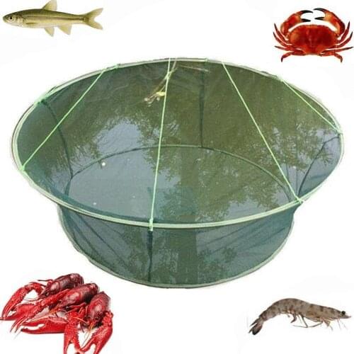 Drop Fishing/Landing Net Crayfish/Shrimp Catcher Tank Casting Network Mesh For Fish Eels Trap/Cage Prawn Bait Crab Netting Small