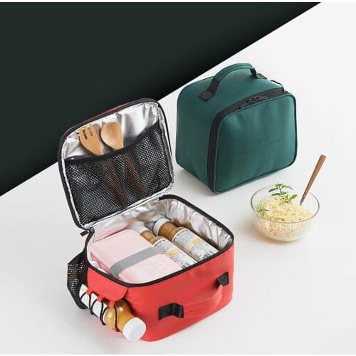 Portable Baby Food Insulation Bags thermo Bag Feeding Milk Bottles Warmer large Waterproof PU Picnic Zipper Thermal Handbag