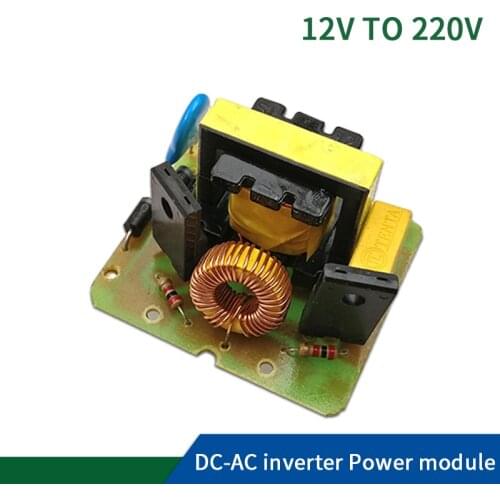 Boost Inverter 12V to 220V 35W DC-AC Step UP Power Module Dual Channel Inverse Converter Booster Module Power Regulator