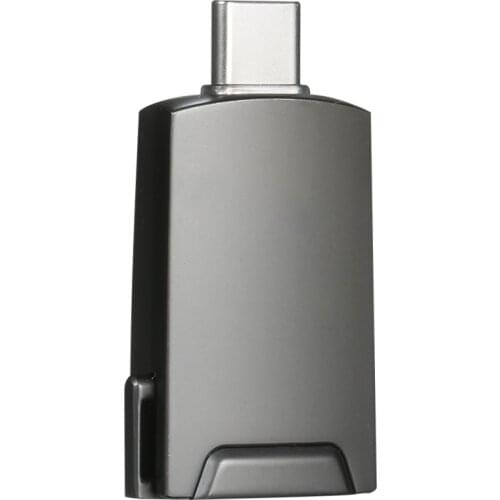 Type-C Male to HD Female Adapter Type-C to HD Video Converter Adapter Video Image Mirroring Adapter Support 4K@30Hz Grey