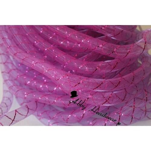 Tubular Crin Purple -60 yard of 16mm - Cyberlox Stretch Tubing