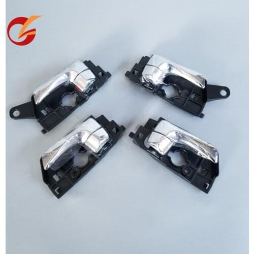 Door inner handle chrome use For Hyundai Sonata 2009 2010 front rear insdie 82610-3K530CR 82620-3K530CR 83610-3K530CR