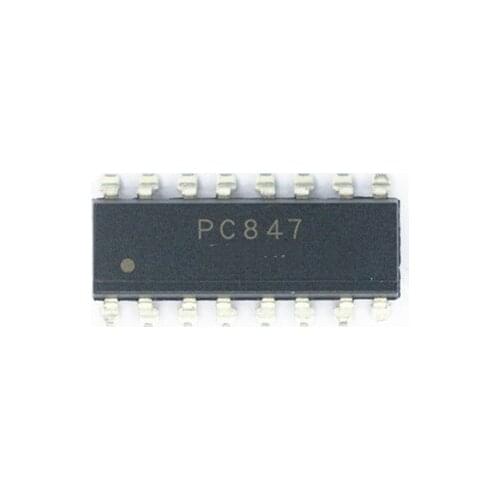 10pcs/lot PC847 847 SOP-16 In Stock