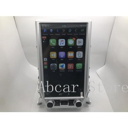 16'' Tesla style Android 9.0 PX6 HDMI Car dvd player GPS Navigation For TOYOTA LAND CRUISER LC200 2016-2020 radio STEREO DSP