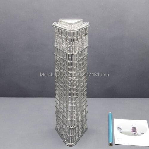 FREE SHIPMENT J40 FLATIRON BUILDING STATUES/WIRE MODEL STAINLESS HAND-MADE ART CRAFTS WEDDING&BIRTHDAY&HOME&OFFICE&GIFT&PRESENT
