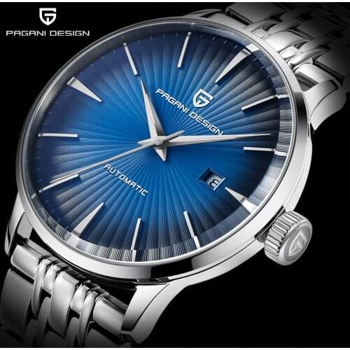PAGANI DESIGN 2770 Luxury Men Automatic Watches Business Waterproof Watchec Classic Mechanical Leather Watch Mens Watches