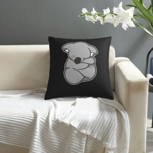 Sleeping Koala Cute Australian Koala Bear pillowcase printed cushion cover sofa waist pillow pillow cover