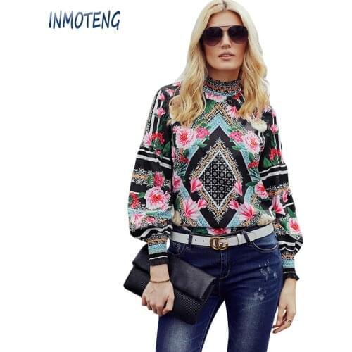 INMOTENG Leopard Blouses