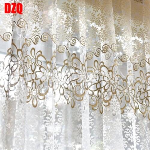Best Selling Ready Made Curtains For Living Room Bedroom Bay Window Kitchen Short Sheer Tulle Curtain Modern Home Decor L39#4