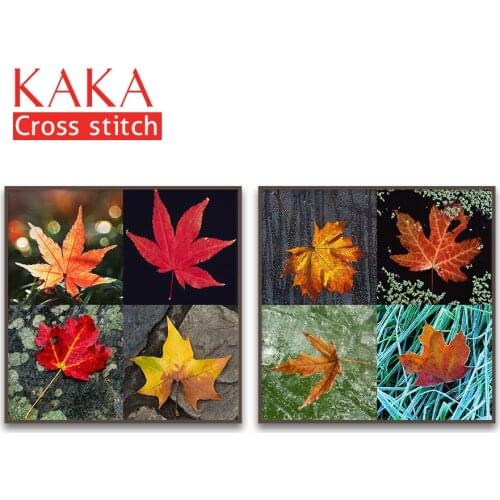 Cross stitch kits,Embroidery needlework sets with printed pattern,11CT-canvas for Home Decor Painting,Flowers Full NCKF112