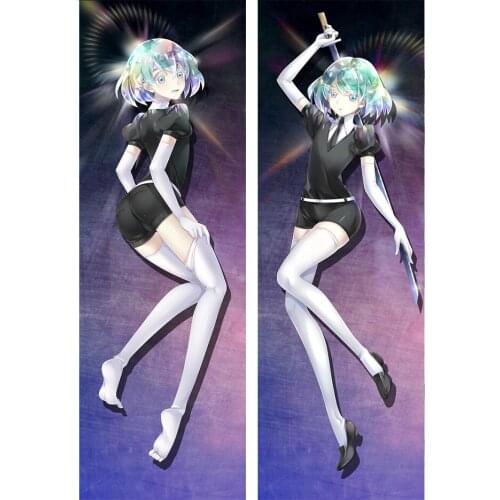 Anime Land of the Lustrous pillowcase Hugging Body Pillow Cover cartoon Pillow cases Throw Dakimakura cover body pillow case