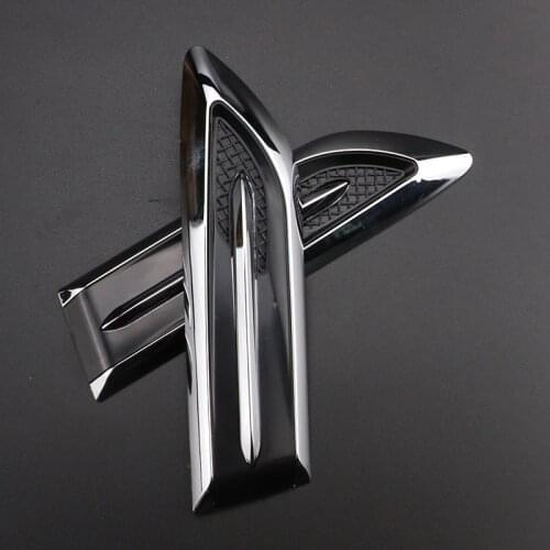 2020 New Car Shark Gills Outlet Stickers Simulation Vent False Air Outlet for Volkswagen vw POLO Tiguan Passat CC Golf GTI R20