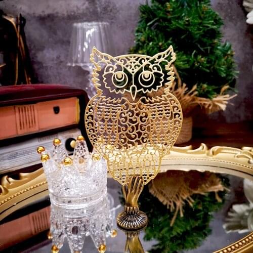 Panalisacraft Lace Bid Owl Metal Cutting Dies owl cut die scrapbooking Album Paper Card Craft Embossing
