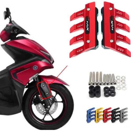Motorcycle Front Fender Side Protection Guard Mudguard Sliders For YAMAHA NVX155 NVX 155/AEROX155 Accessories universal