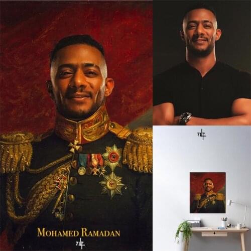 Custom Posters And Prints Vintage Portrait Wall Art Canvas Painting Pictures For Living Room Creativity Home Decor Unique gift