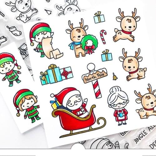 Christmas Gifts Metal Cutting Dies Stencils Stamp for DIY Scrapbooking Photo Album Decorative Embossing Paper DIY Cards