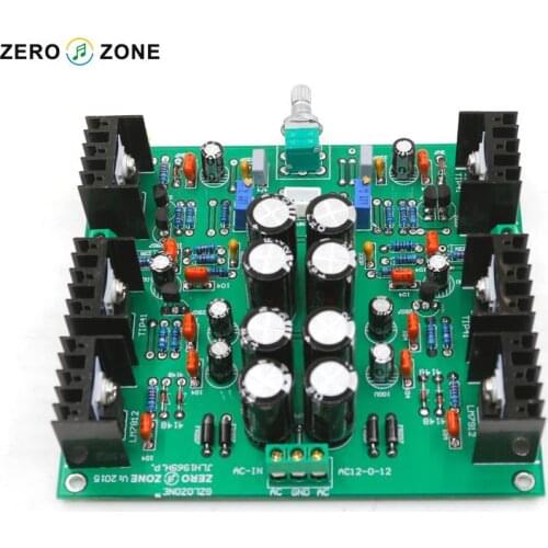 GZLOZONE JLH HOOD 1969 Class A Headphone Amplifier Small Power Amplifier Pre-amp DIY KITS/PCB/Finished board