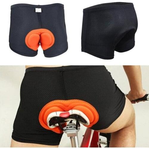 Men Bicycle Shorts Gel Sponge Pad Shockproof Cycling Underwear MTB Mountain Quick Dry Breathable Sport Road Biker Shorts